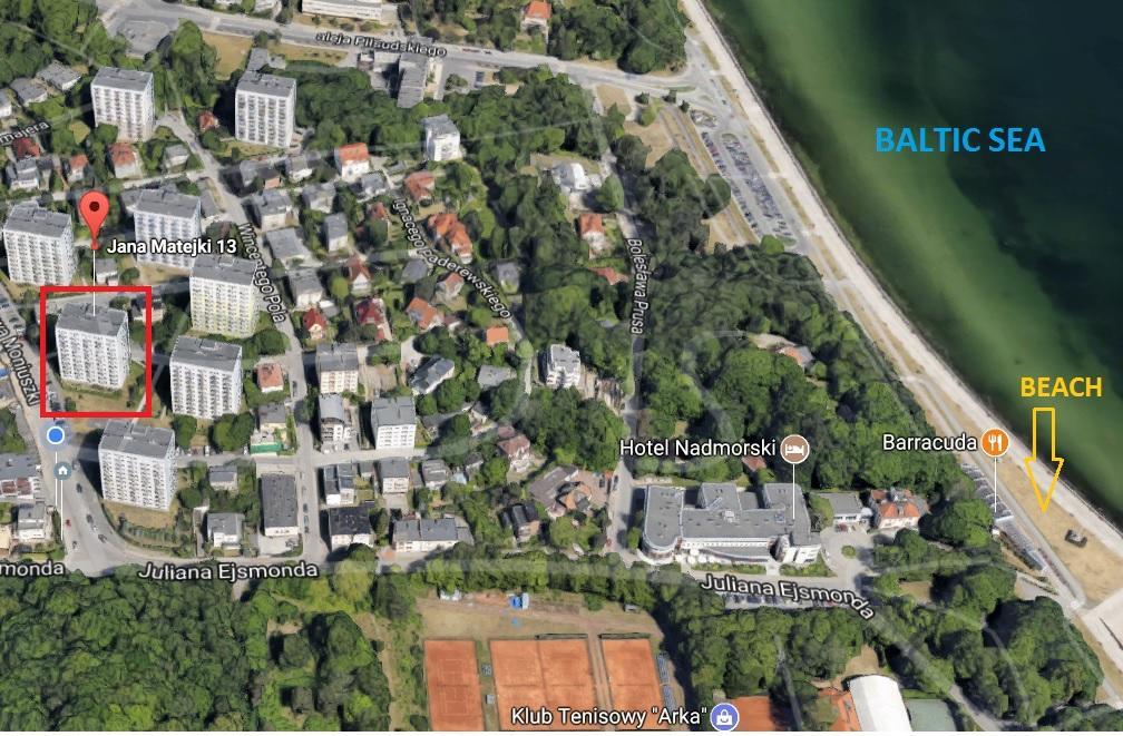 Apartament Nadmorski Widok Gdynia Exterior foto